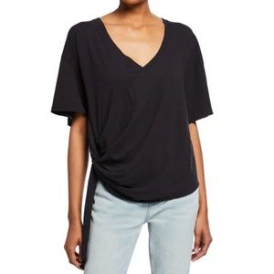 Current/Elliott | The Wrap Side Tie Tee